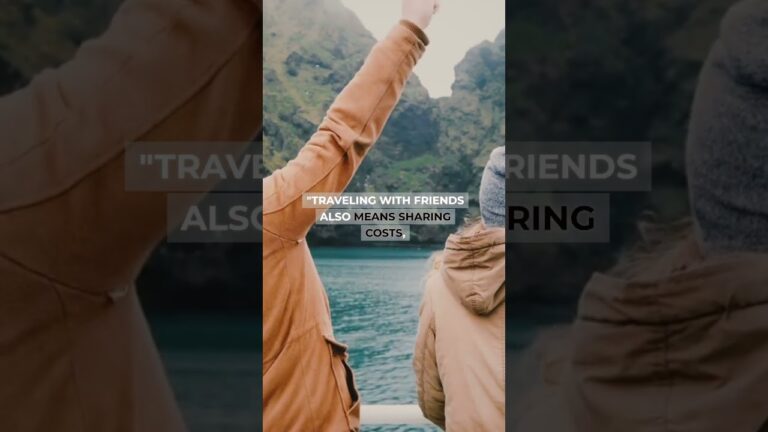 Unlock the true joy of travel: 6 reasons to bring friends #shorts