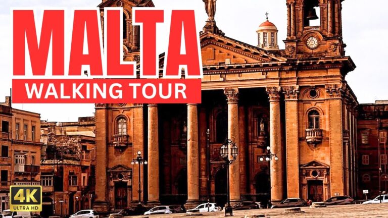 Unveil the Beauty of Malta – Memorable Walking Tour|4K