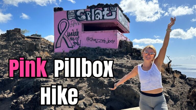 Oahu Hawaii MUST-DO Hike | The Maili Pink Pillbox Trail [Full Guide]