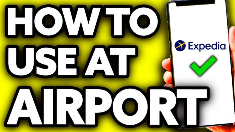 How To Use Expedia At The Airport – Step by Step