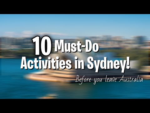 Ultimate Guide: Top 10 Must-Do Activities in Sydney!