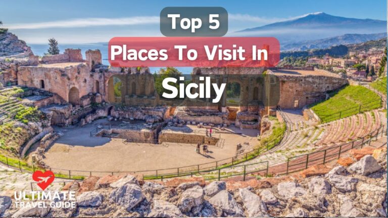 top 5 places to visit in Sicily | 4K HD Video