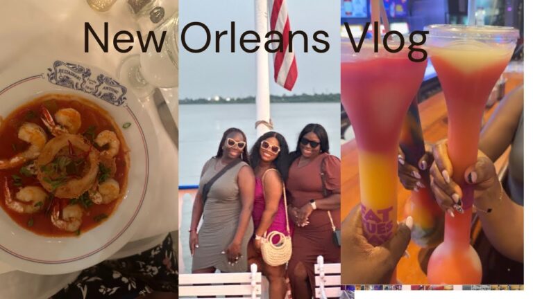TRAVEL VLOG TO NEW ORLEANS: BURBON STREET, SWAMP & BAYOU TOUR,POPULAR RESTAURANT & MORE!