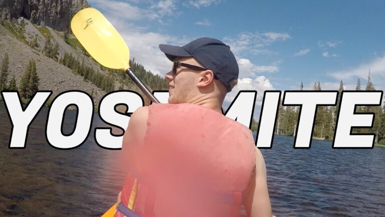 Kayaking at YOSEMITE national park