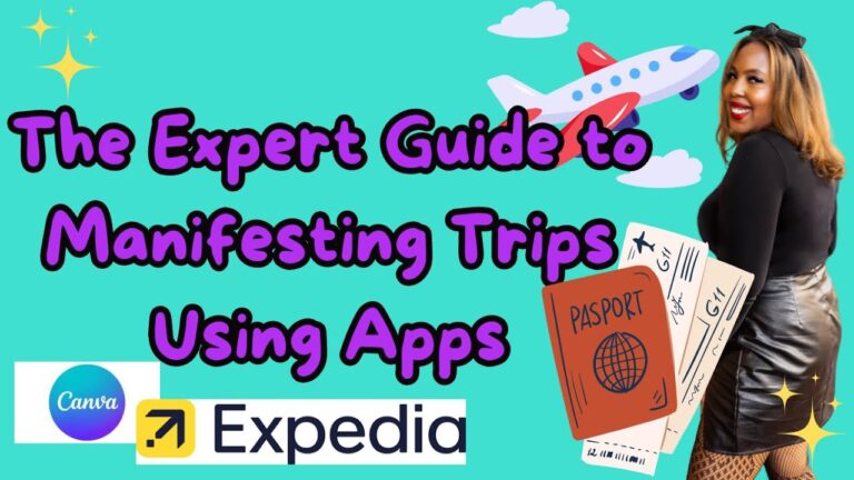 Manifest A Trip Using Your Favorite Apps | Manifest A Trip Step By Step Tutorial | LAW OF ASSUMPTION