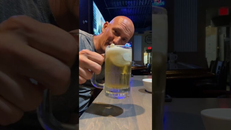 Ice Cream Beer Float: First Sip Reaction