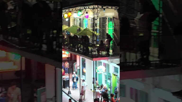 Bourbon Street on New Year’s Eve 2024