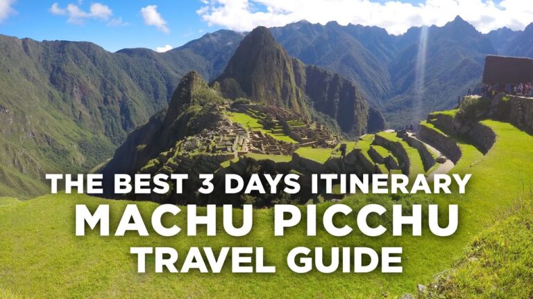 The Best 3 Days Itinerary in Machu Picchu Peru Travel Guide @tommytravelz