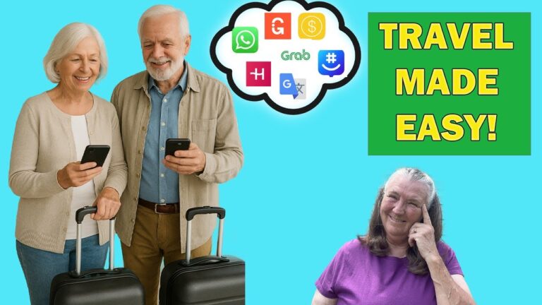 Best Apps for Seniors Traveling Abroad