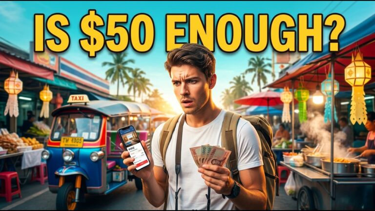 Thailand Travel Cost 2026: Is $50 Enough?