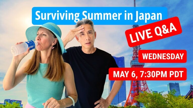 Surviving Summer in Japan Live Q&A. Our Plan!