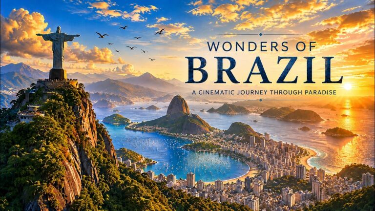 Wonders of Brazil | A Cinematic Journey Through Paradise | 4K Travel Guide