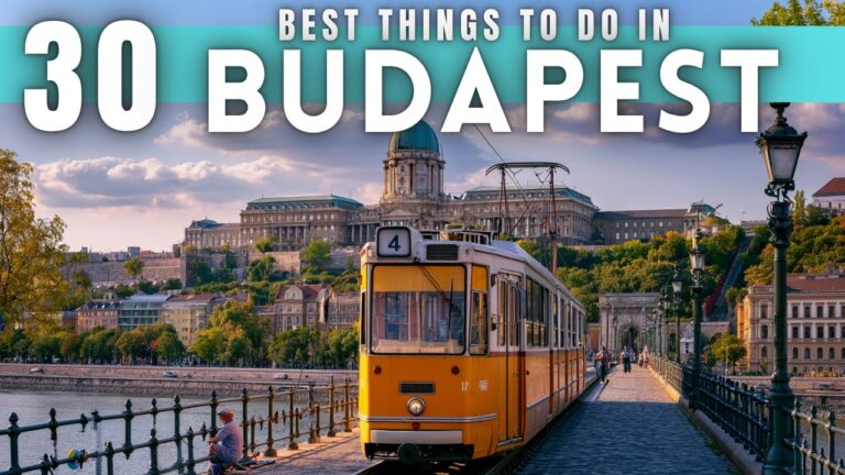 Best Things To Do in Budapest Hungary 2026 4K