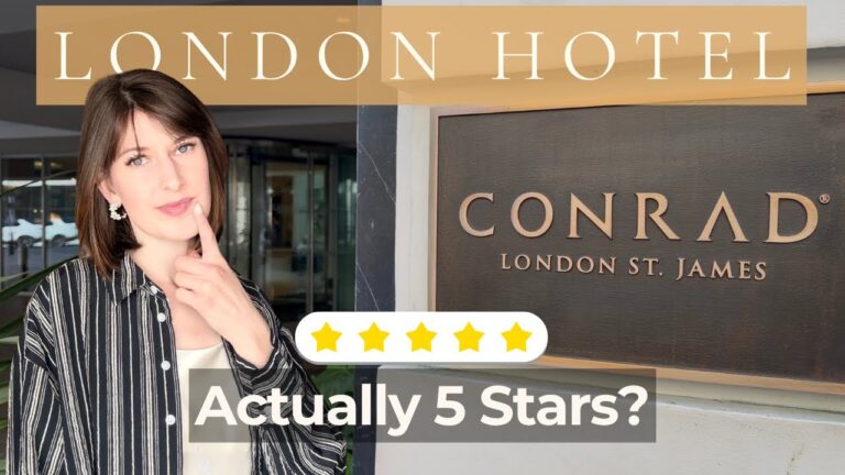 I stayed at the Conrad London St James. Is it actually worth it? ✨
