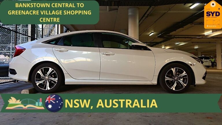 Bankstown Central to Greenacre Shopping Village Shopping Centre- Driving