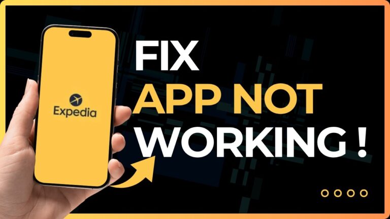 How To Fix Expedia App Not Working !