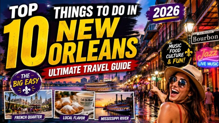 TOP 10 Things to do in NEW ORLEANS in 2025 – Travel Video