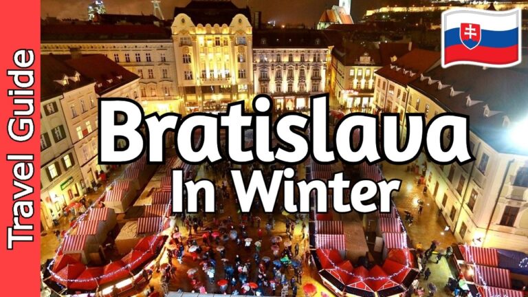 Winter in Bratislava | 13 Must Visit Spots | Slovakia Travel Guide